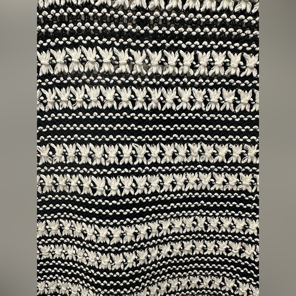 NWOT! J.Crew Collection crochet lined midi dress in stripe. Small.#CA706 $128 - Picture 5 of 6